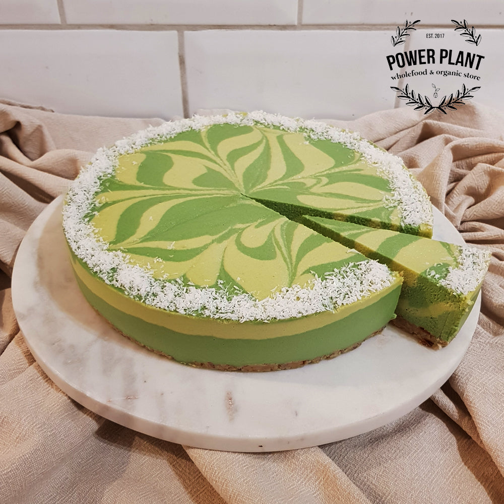 WHOLE RAW CAKE - LIME AND COCONUT